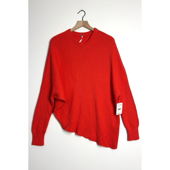 FREE PEOPLE Downtown Pullover Sweater NEW - Picture 1 of 10